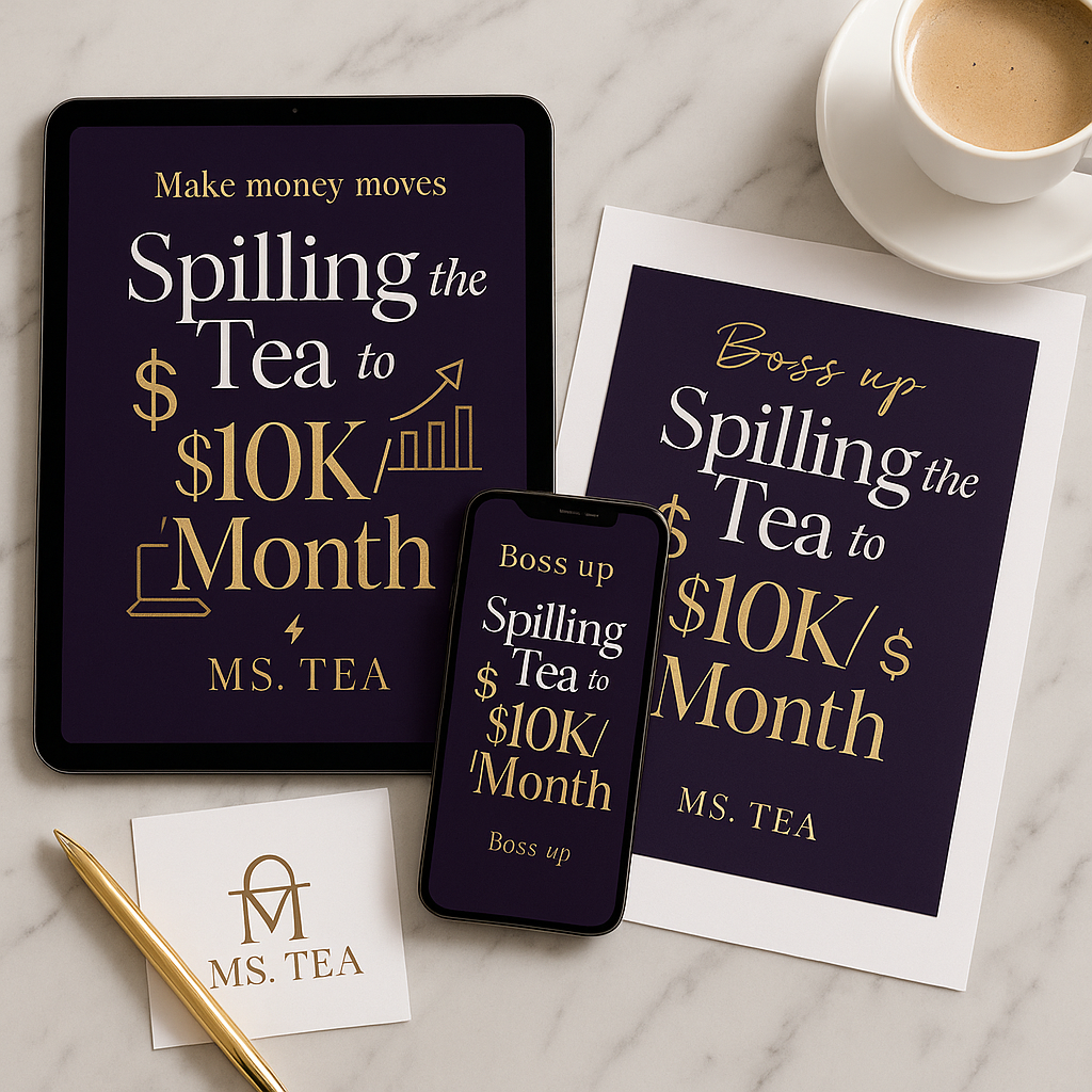 Spilling the Tea to $10K/Month